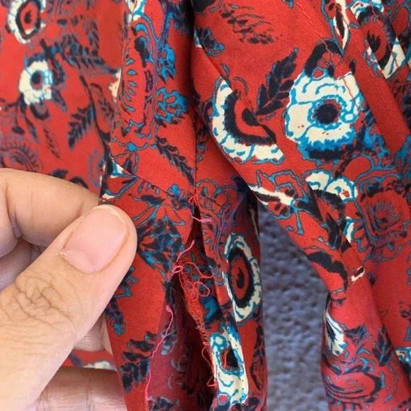 Veronica Beard Palmetto Pintuck Boho Dress Size 2 - Picture 7 of 9